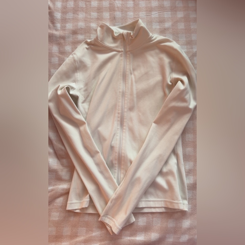 TNA White Contour Jacket